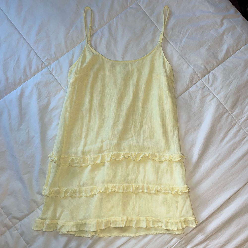 Jun & Ivy pale yellow dress, in the size XXS. - Picture 2 of 2